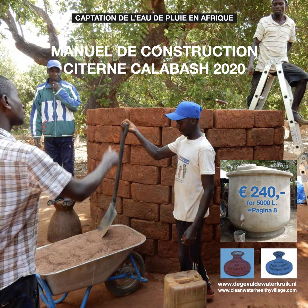 Captation de l’eau de pluie en Afrique / Manuel de construction d’une citerne Calabash